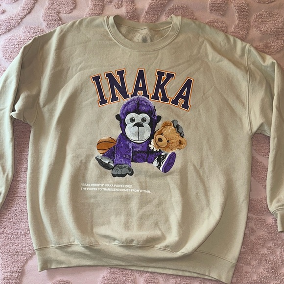 Inaka Power Other - Inaka Power “Bear Rebirth” 2021 Crewneckk